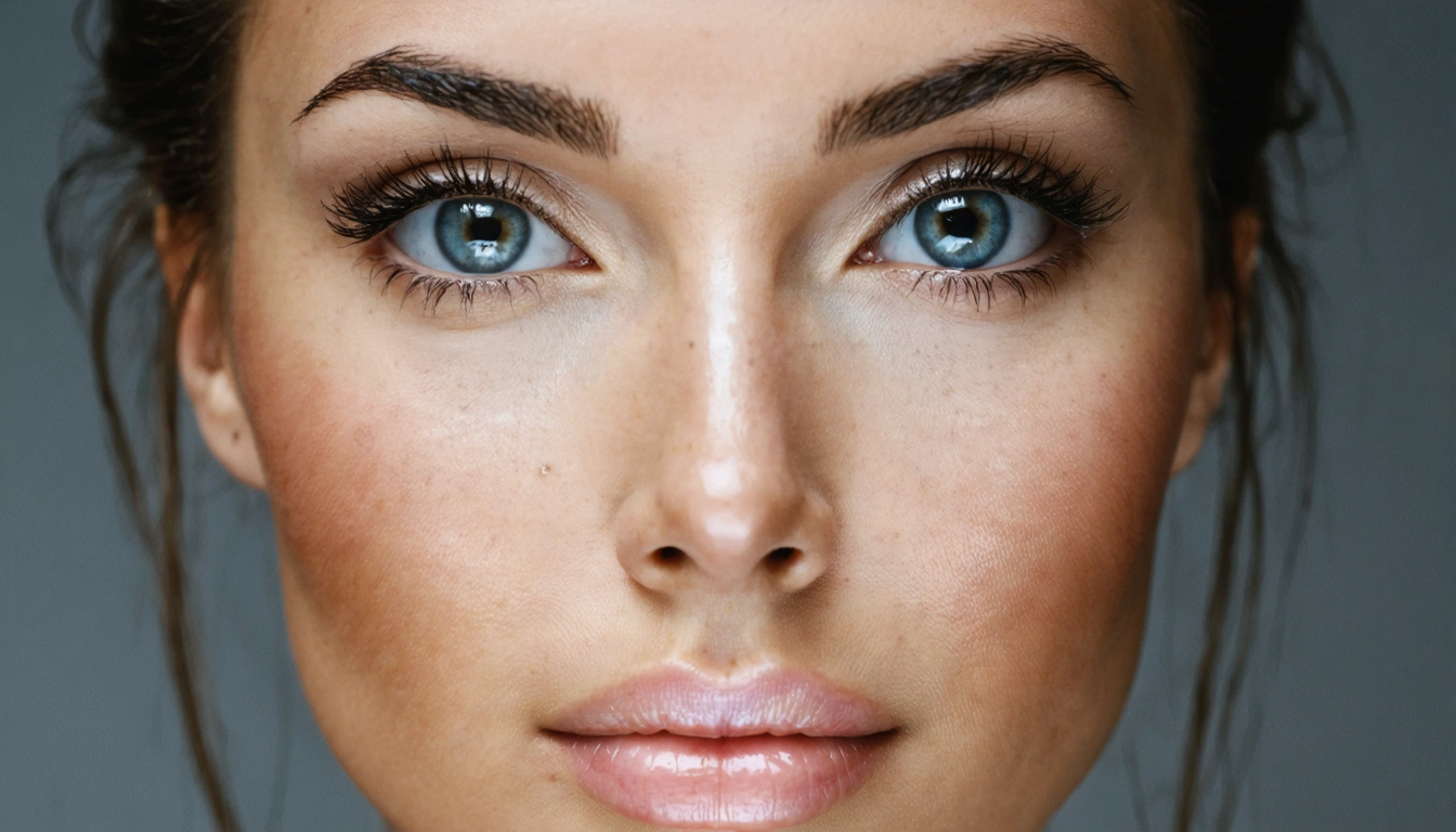 Sculptural silhouette representing balanced breast contour